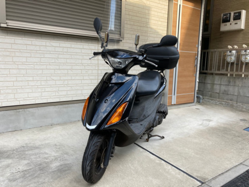 アドレス V125S 通勤や通学に 43Lボックス付き 自賠責2024年10月末まで