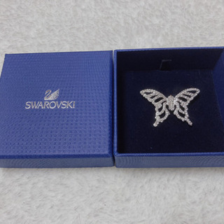 【ネット決済・配送可】【新品】SWAROVSKI バタフライ ブ...