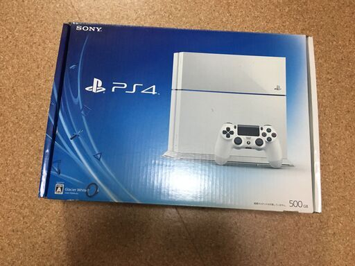 PS4本体　CUH-1100A　白色　箱付き　中古品