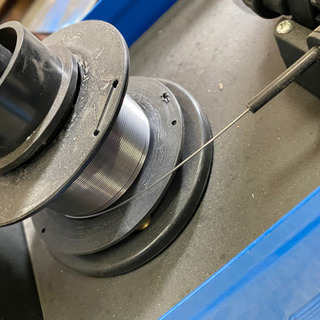 商談中 100vアーク溶接機と100v半自動溶接機