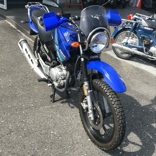 YBR125 KG キャブヒーター、USB電源、風防、LEDヘッドライト付