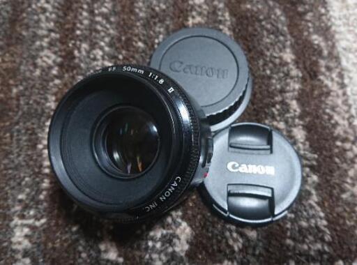 【値段交渉OK】デジタル一眼レフCanon キャノン EF 50mm 単焦点レンズ 手渡しのみ