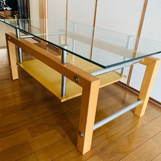 【ネット決済】リビング　ローテーブル　ガラス