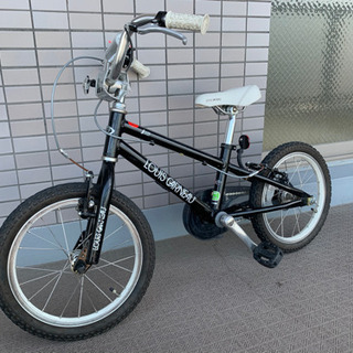【ネット決済・配送可】【取引中】自転車 16インチ ルイガノ 黒