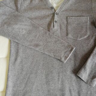 TAKA-Q 　メンズ セーター　グレー　Mサイズ