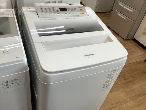 極美品 美麗】パナソニック 全自動洗濯機 2018年製 NA-FA80H5