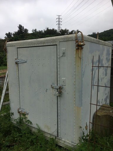 アルミコンテナ米軍