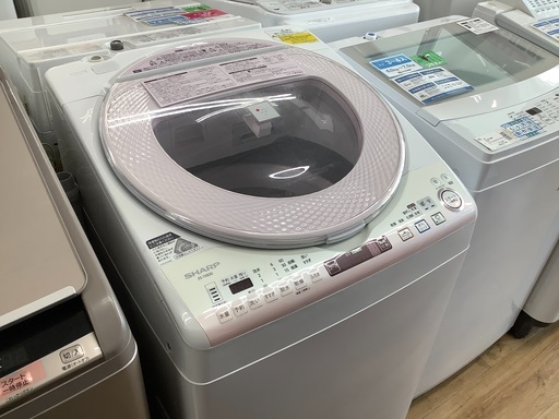 SHARP（シャープ）の電気洗濯乾燥機2014年製（ES-TX830）です。【トレファク東大阪店】