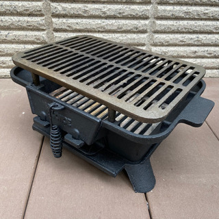 尾上製作所(ONOE) 鉄鋳物(いもの)こんろ角型 CI-1607