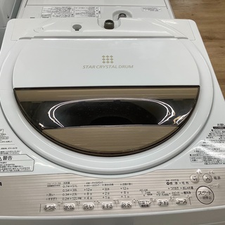 TODHIBA（東芝）の全自動洗濯機2017年製（AW-6G5）です