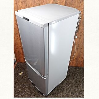 2ドア冷蔵庫(146L) 三菱MR-P15Z-S1 2016年製 中古 J0072 | w2
