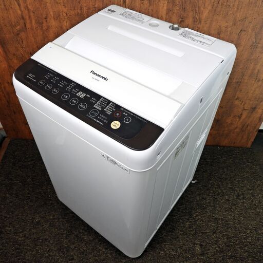 全自動洗濯機 パナソニック 6.0K NA-F60PB9 2016年製 中古 J0074
