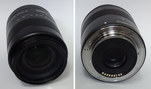 レンズ キャノン CANON ZOOM LENS EF-M 18-55mm 1:3.5-5.6 IS STM 中古