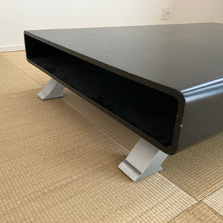 【ネット決済】モダンなローテーブル   おしゃれ家具　大盤テーブル