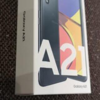 Galaxy A21 SC-42A ブラック SIMフリー