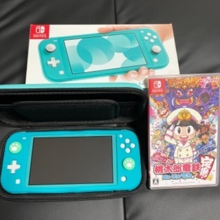 NINTENDO SWITCH LITE ターコイズ&桃太郎電鉄