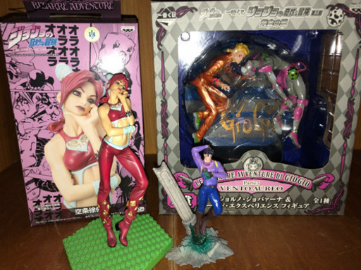 ジョジョのフィギア類