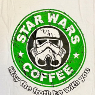 【ネット決済・配送可】STARWARS Starbucks Tシャツ
