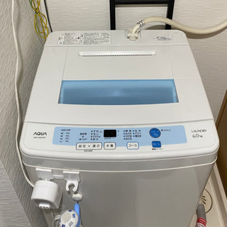 値下げ 洗濯機 Aqua 6kg 15年製 風呂水ポンプ付 ひー 西船橋の生活家電 洗濯機 の中古あげます 譲ります ジモティーで不用品の処分