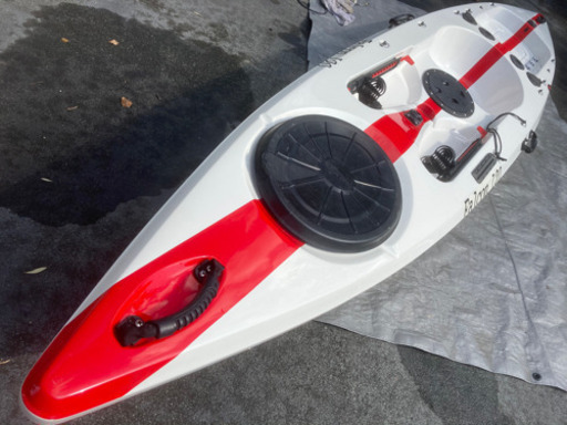ファルコン120 FRPカヤック フィッシングカヤック カヌー SUP ボート アウトドア 釣り