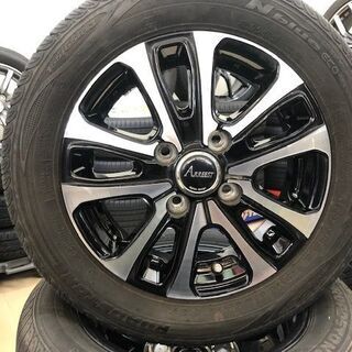 工賃コミ バリ山 155/65R13 ひと昔前の軽自動車向け! 旧型ワゴンR  