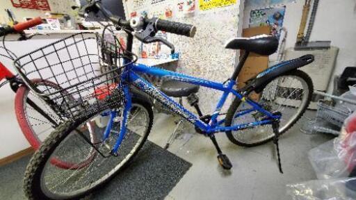 (♢﻿4)自転車 マウンテンバイク 中古 26インチ ブルー