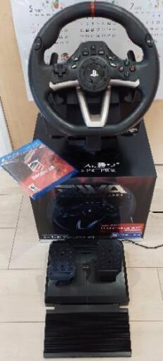 ホリRWA PS5, PS4レーシングホイール　 SONYライセンス商品\n\n