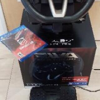 ホリRWA PS5, PS4レーシングホイール　 SONYライセ...
