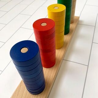 取引中【nic】プラステン 木製 知育玩具