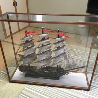 帆船の模型