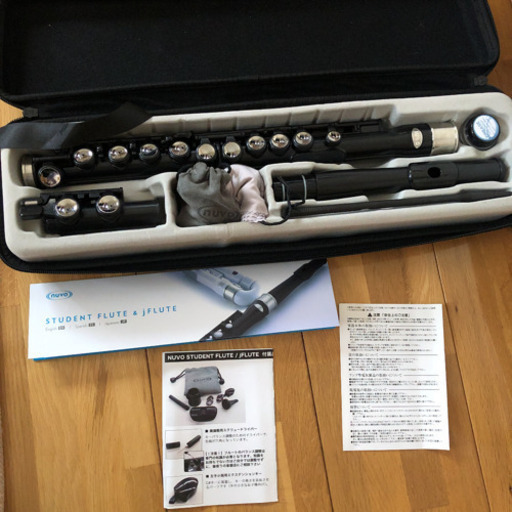 管楽器、笛、ハーモニカ nuvo student flute