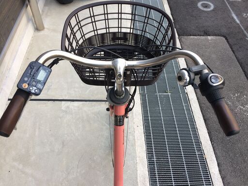 地域限定送料無料 ビビ DX 8,9AH 新基準 パープル 神戸市 電動自転車