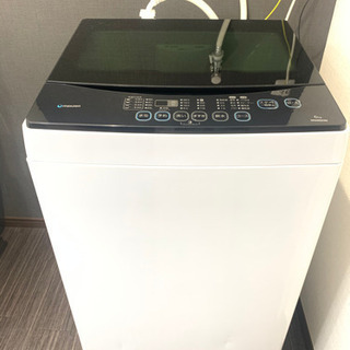 ②【美品】6.0kg全自動洗濯機
