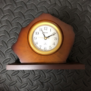 木製置き時計