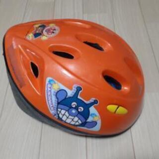 ジュニア用自転車ヘルメット　オレンジ