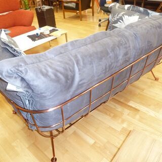 k206☆未使用品☆2pソファ☆ハワイアン風☆幅1600㎜☆