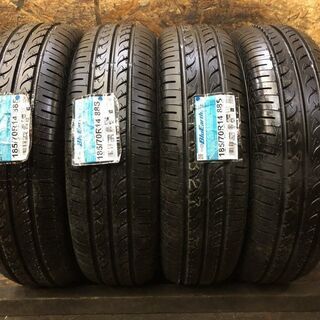 タイヤ、ホイール 新品 YOKOHAMA BluEarth AE-01F 185/70R14 14インチ 