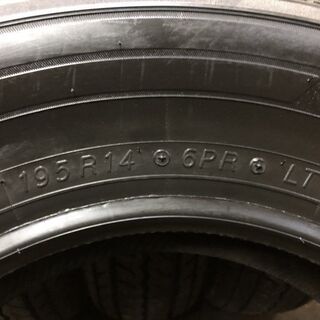 新品 YOKOHAMA JOB RY52 195R14 6PR LT 14インチ 夏タイヤ 4本 キャラバン ライトエース等 (VVT161) クレジットカード QR決済可能
