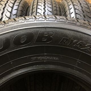 新品 YOKOHAMA JOB RY52 195R14 6PR LT 14インチ 夏タイヤ 4本 キャラバン ライトエース等 (VVT161) クレジットカード QR決済可能
