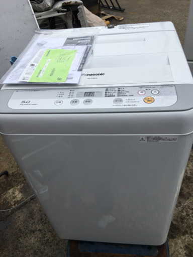 Panasonic 全自動洗濯機　NA-F50B10 ※2017年製　説明書付属