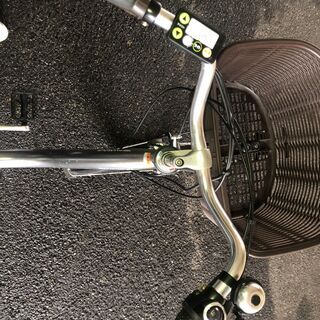 ヤマハ 電動自転車 PASナチュラM PA26NM 2019年式 シルバー バッテリー