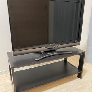 AQUOS 32型(LC-32SC1)+テレビボード