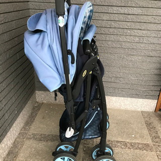 アップリカ ベビーカー フライル 水色 おまけ付き！