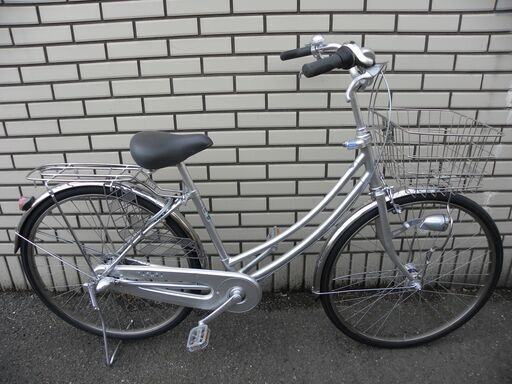 【シティサイクル】BRIDGESTONE ブリヂストン TRENDY　26インチ　シルバー