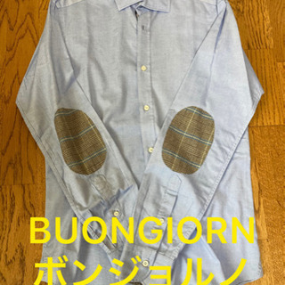 【ネット決済・配送可】BUONGIORN  ボンジョルノ　メンズシャツ