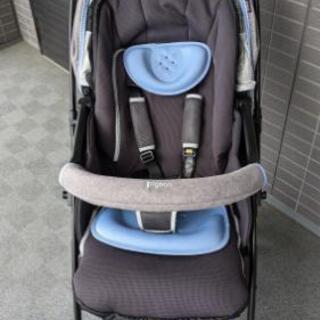 ピジョンA型ベビーカー Runfee RA9＋バウンサー