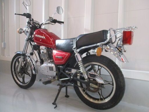 スズキ GN125H エンジン機関絶好調 弾丸工房ショート菅付きです
