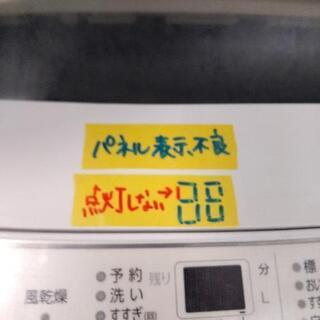 AQUA 6k洗濯機2018年製 パネル表示一部不良有り　40404