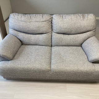 美品　ニトリ　2人掛けソファ