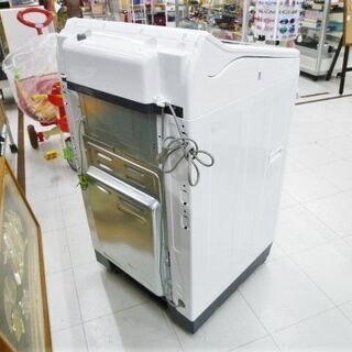 美品 2020年製 8.0kg 全自動洗濯機 パナソニック 泡洗浄 ホワイト NA-